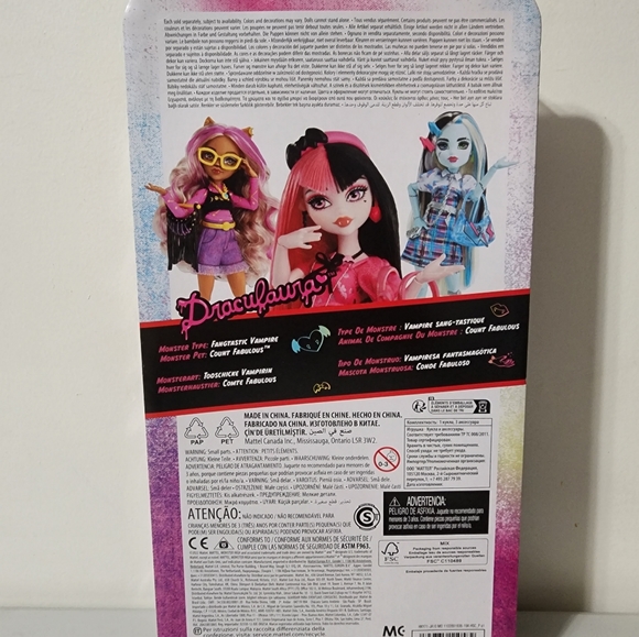Monster High Day Out Draculaura doll Halloween - Picture 6 of 9